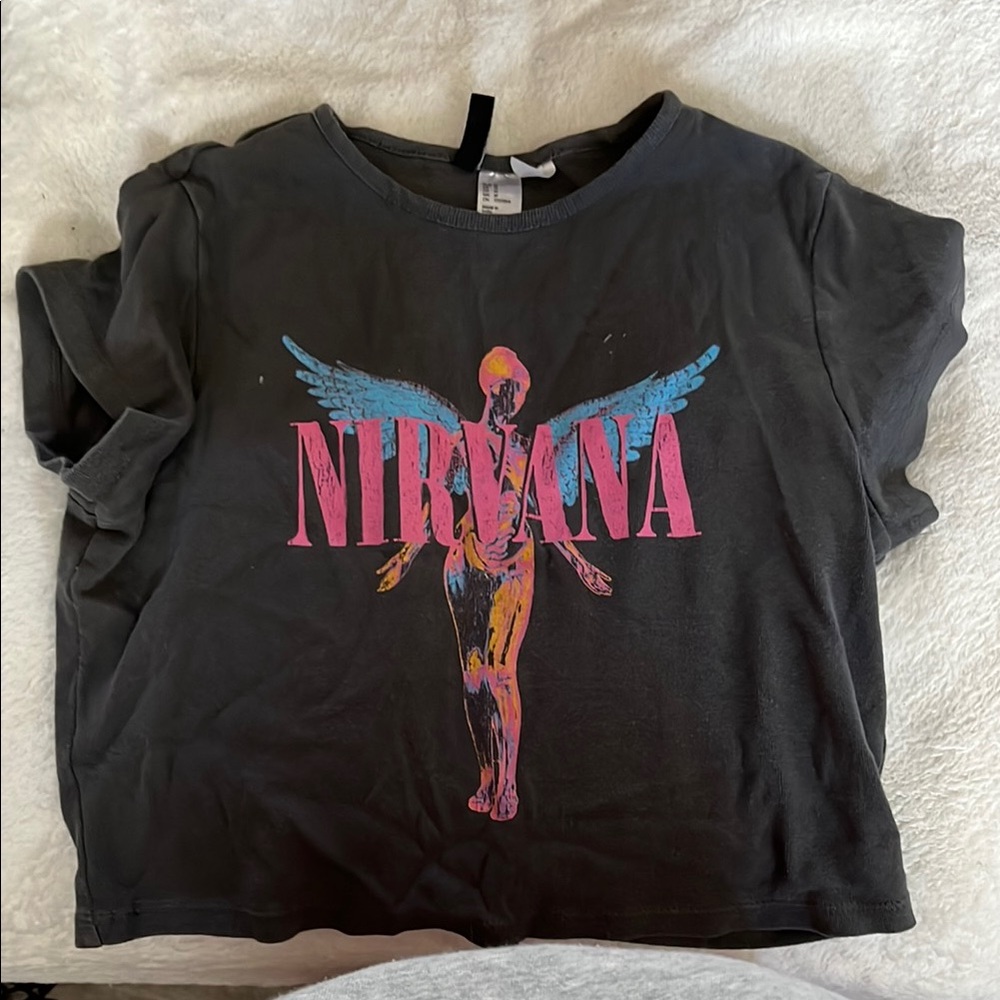 Nirvana Kids Graphic Tee - Black
